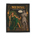 ADULT — Medusa “Making Men Hard for Centuries” Velveteen Plush Blanket | Couch & Cart™