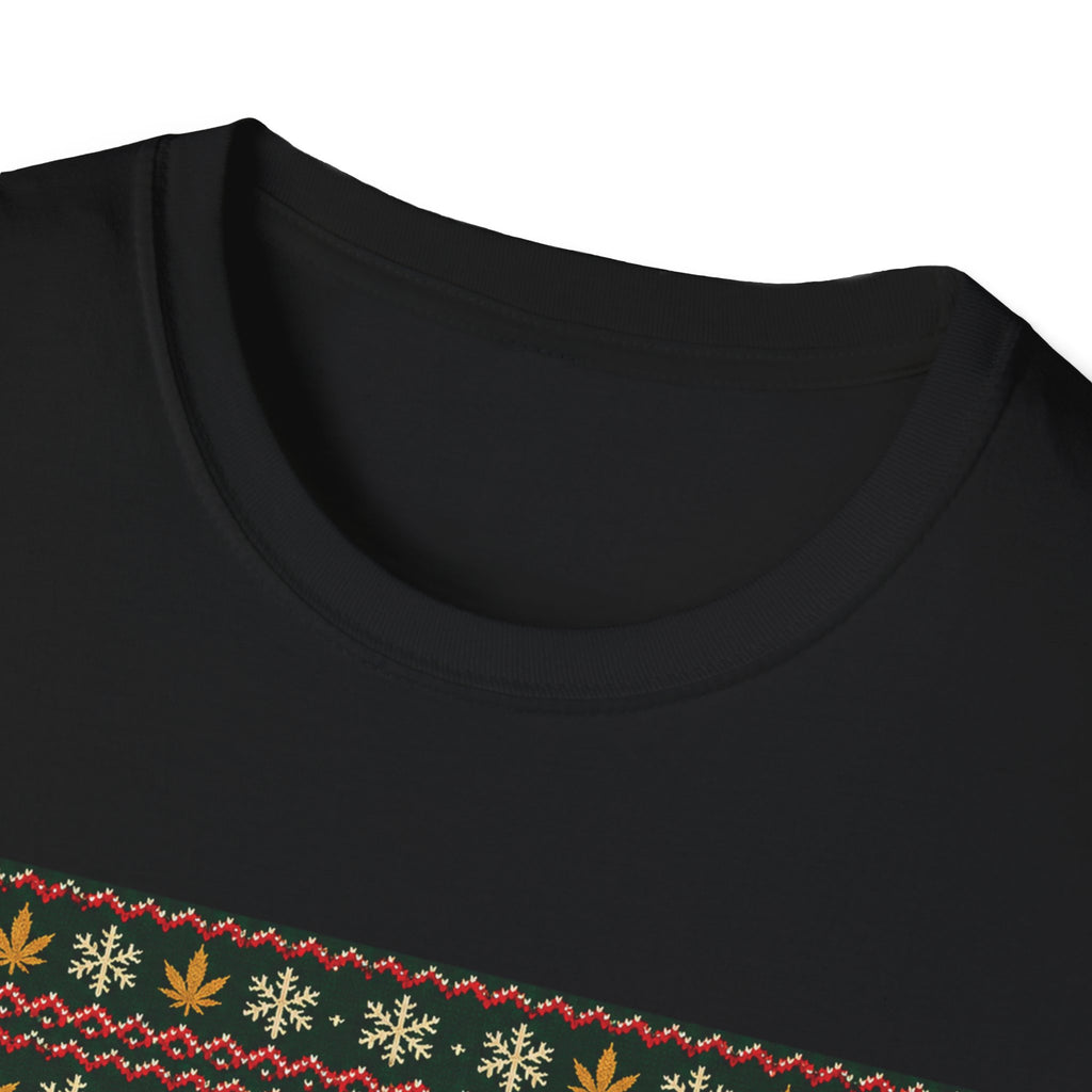 ADULT — 12 Days of a Weed Smoking Christmas | Funny Christmas T-Shirt