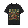 ADULT — 12 Days of a Weed Smoking Christmas | Funny Christmas T-Shirt