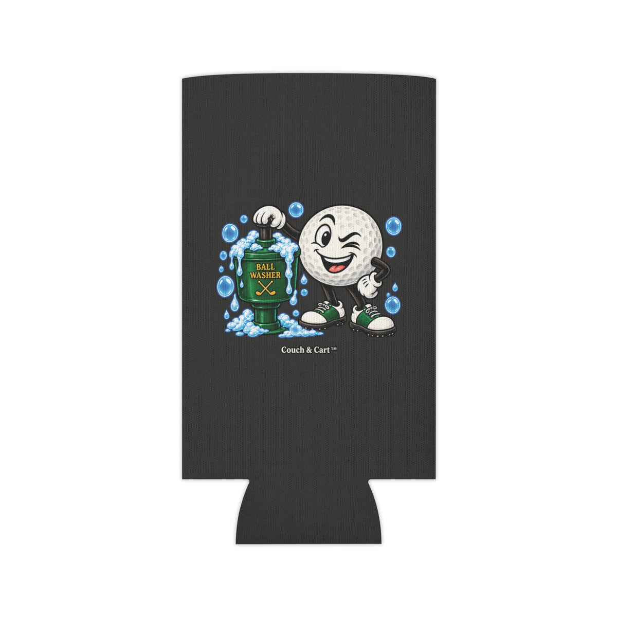 ADULT — Golf “Wash Your Balls” Funny Can Cooler | Couch & Cart™