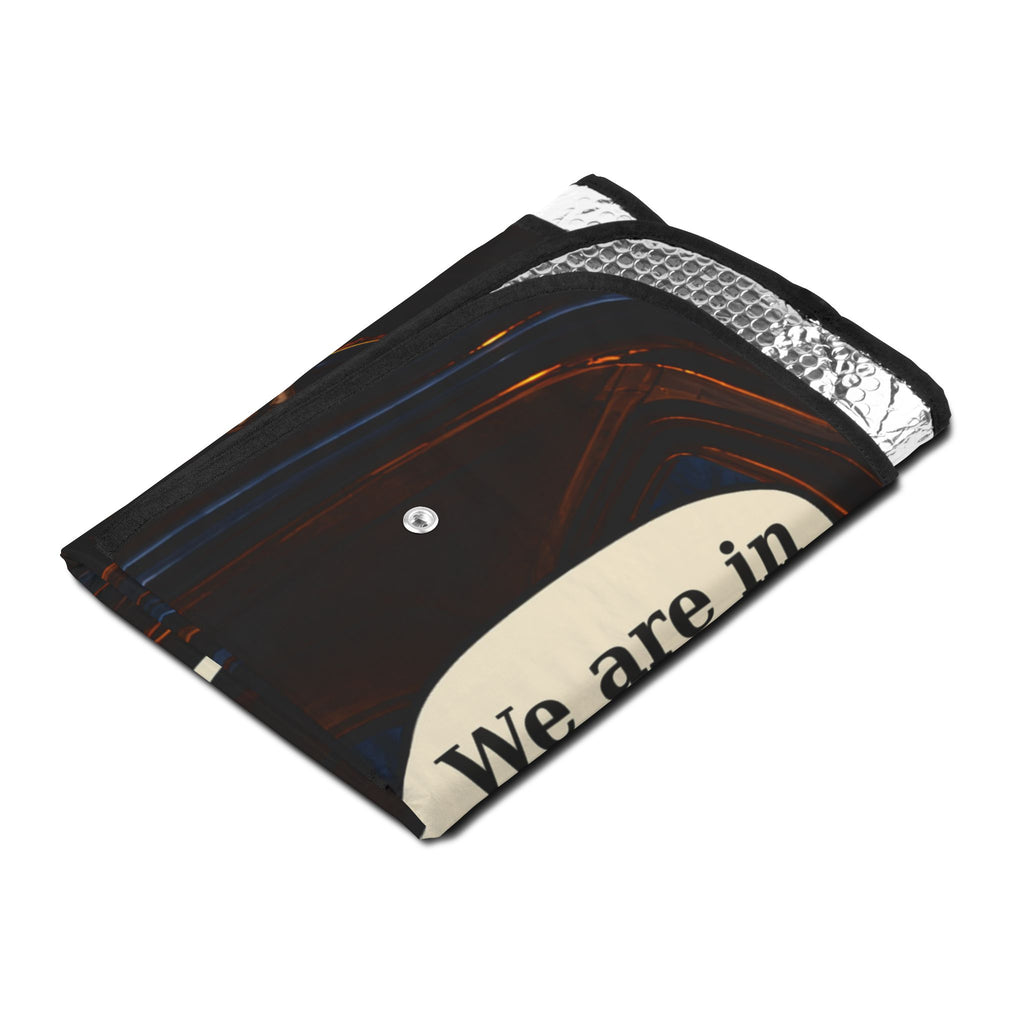 Get the Shovels! Halloween Car Sun Shade — Carver & Mortimer, 30″ × 55″