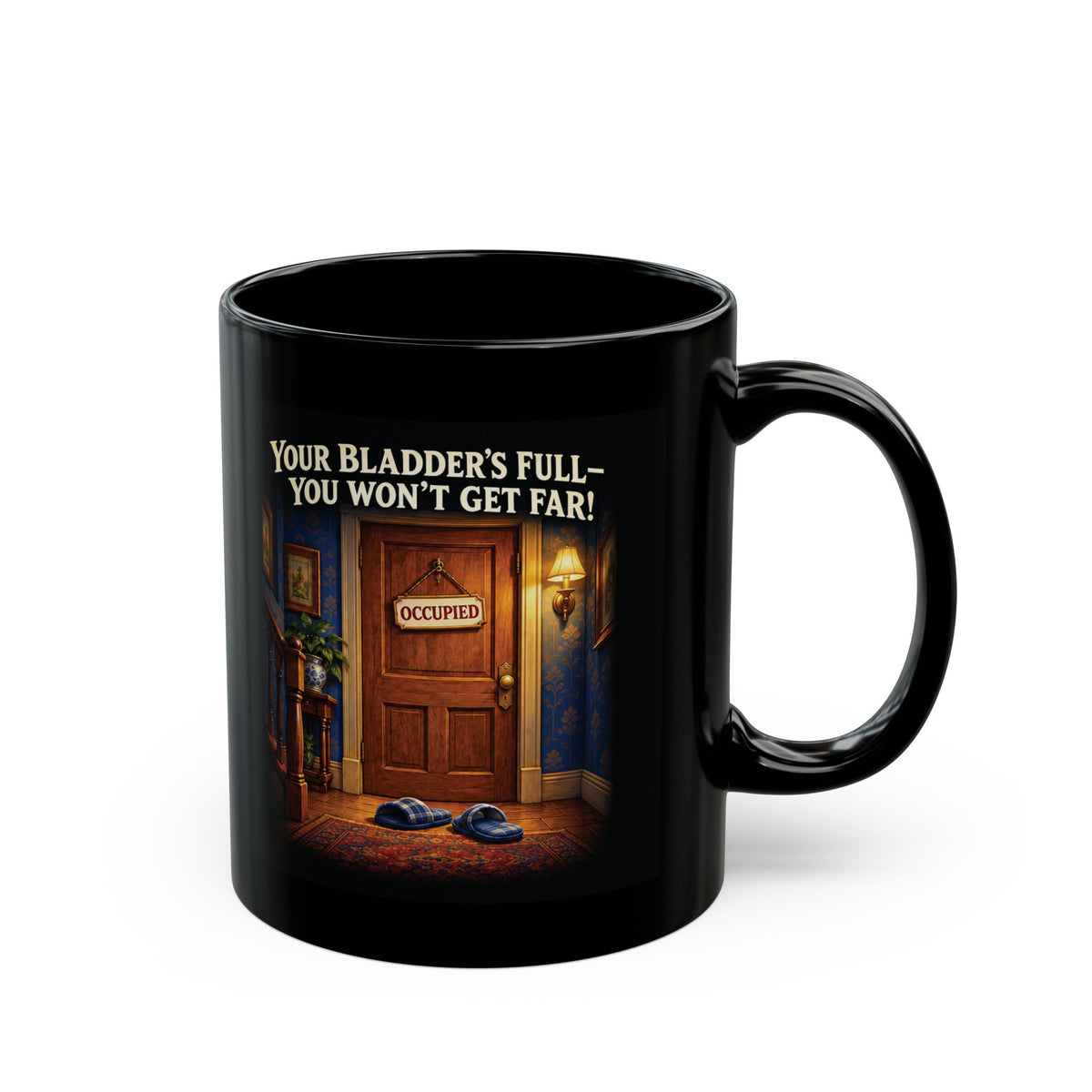 Twinkle, Twinkle, Little Star – Full Bladder Black Mug | 11 oz & 15 oz
