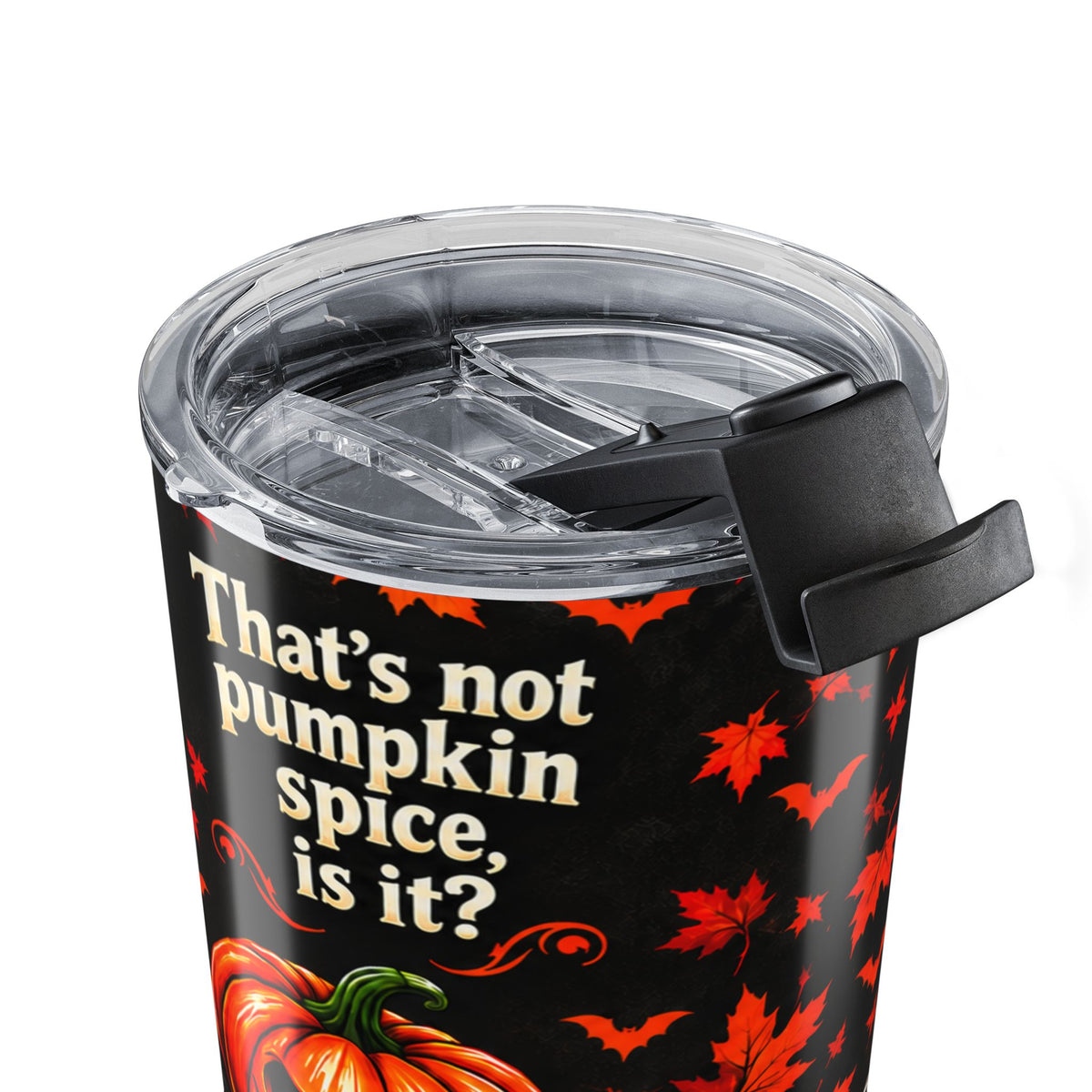 Funny Pumpkin Spice Halloween Tumbler – Carver & Mortimer