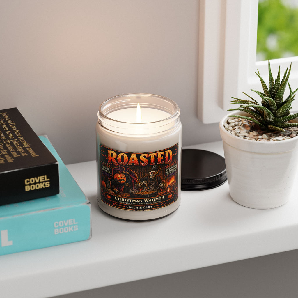 “Roasted” – Funny Christmas Candle