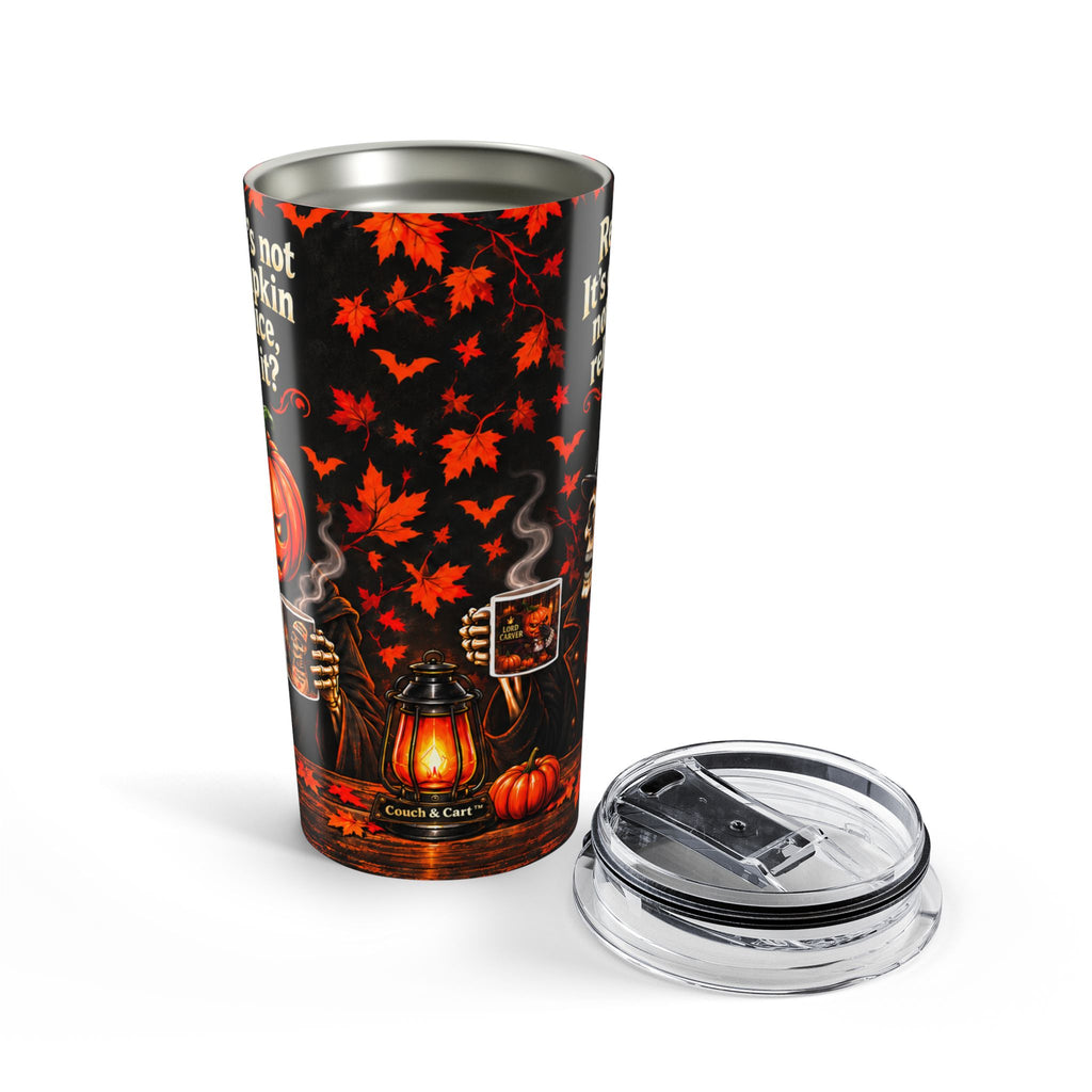 Funny Pumpkin Spice Halloween Tumbler – Carver & Mortimer
