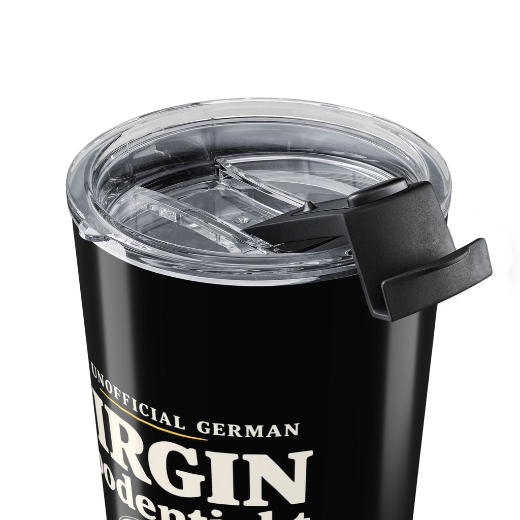 Goodentight Virgin Tumbler — Funny “Very Unofficial German” 20 oz Insulated Tumbler