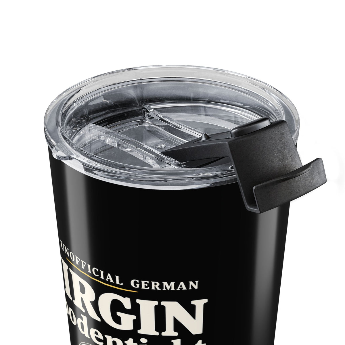 Goodentight Virgin Tumbler — Funny “Very Unofficial German” 20 oz Insulated Tumbler