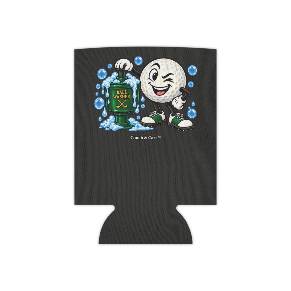 ADULT — Golf “Wash Your Balls” Funny Can Cooler | Couch & Cart™
