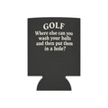 ADULT — Golf “Wash Your Balls” Funny Can Cooler | Couch & Cart™