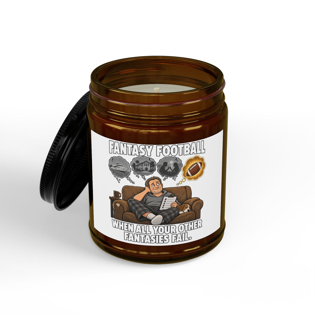 Funny Fantasy Football Candle – Comfort Spice