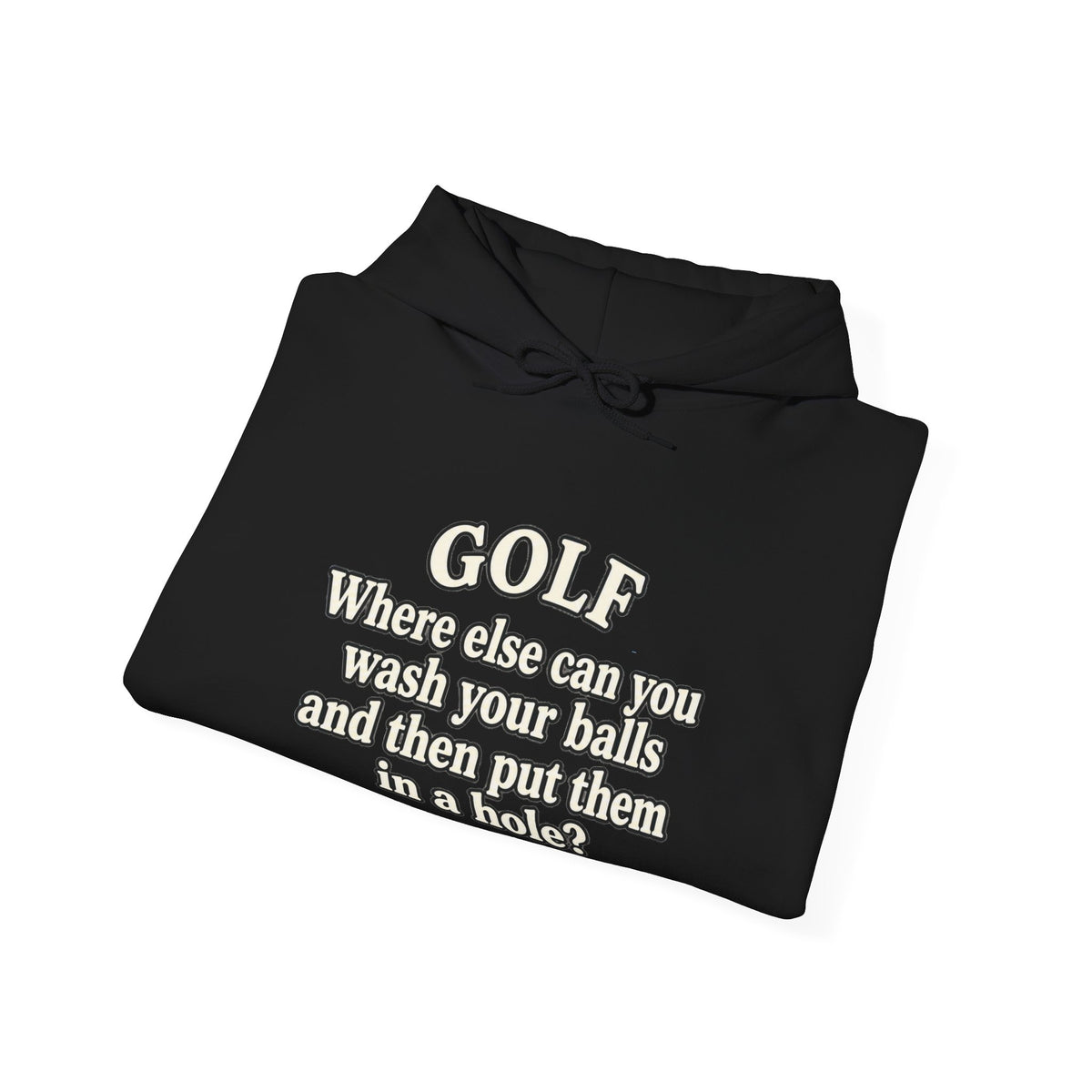 ADULT — Golf Ball Washer | Funny Golf Hoodie | Couch & Cart™