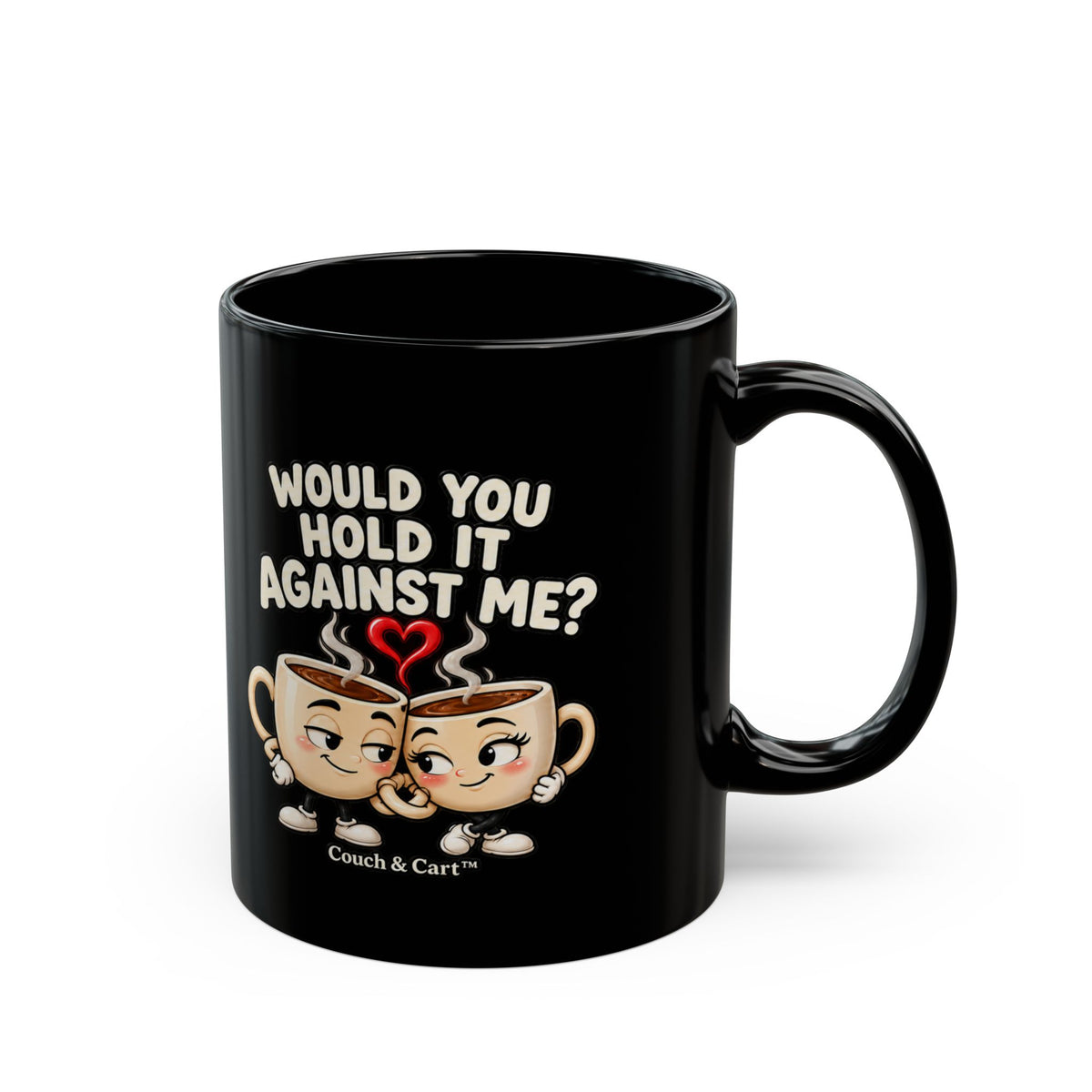 Nice Body Funny Coffee Mug | Flirty Couples Gift | Black 11 oz & 15 oz