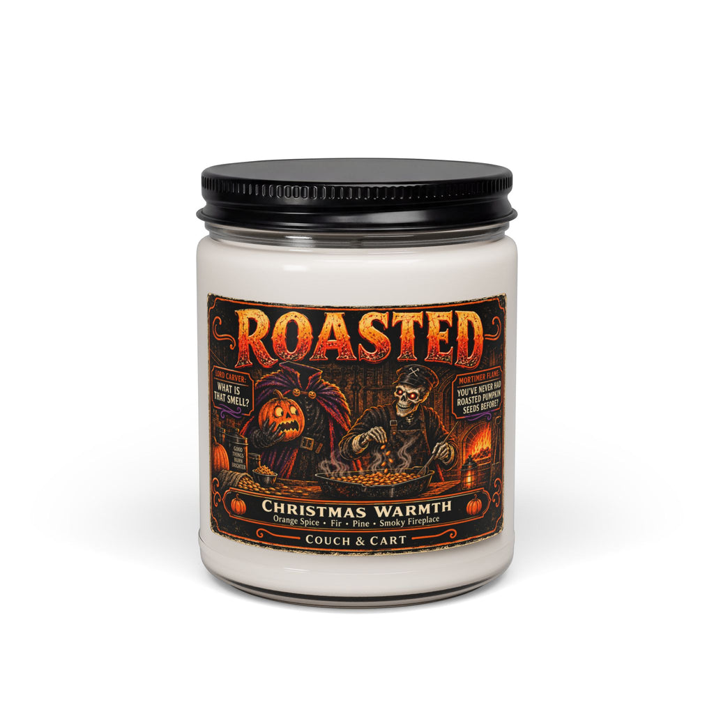 “Roasted” – Funny Christmas Candle