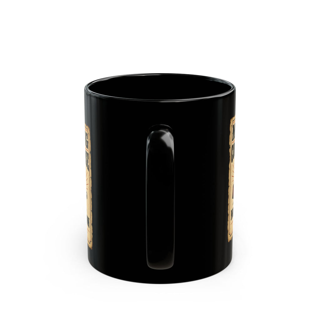 “Missing: Common Sense” – Funny Black Coffee Mug