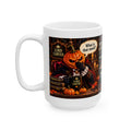 Funny Coffee Mug – “Roasting Seeds or Roasting Coffee? Either Way Somebody’s Getting Roasted” Autumn Coffee Lover Gift