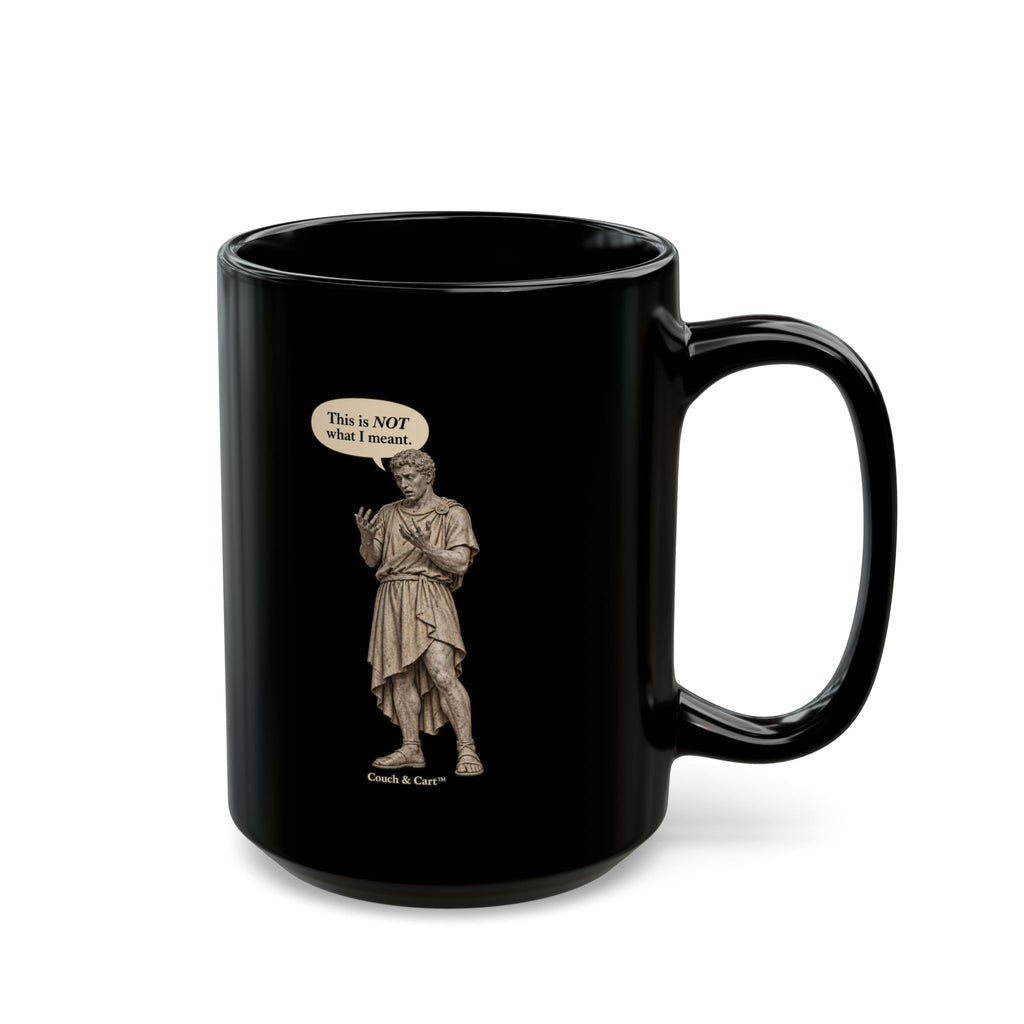 ADULT — Medusa “Making Men Hard for Centuries” Black Coffee Mug | Couch & Cart™